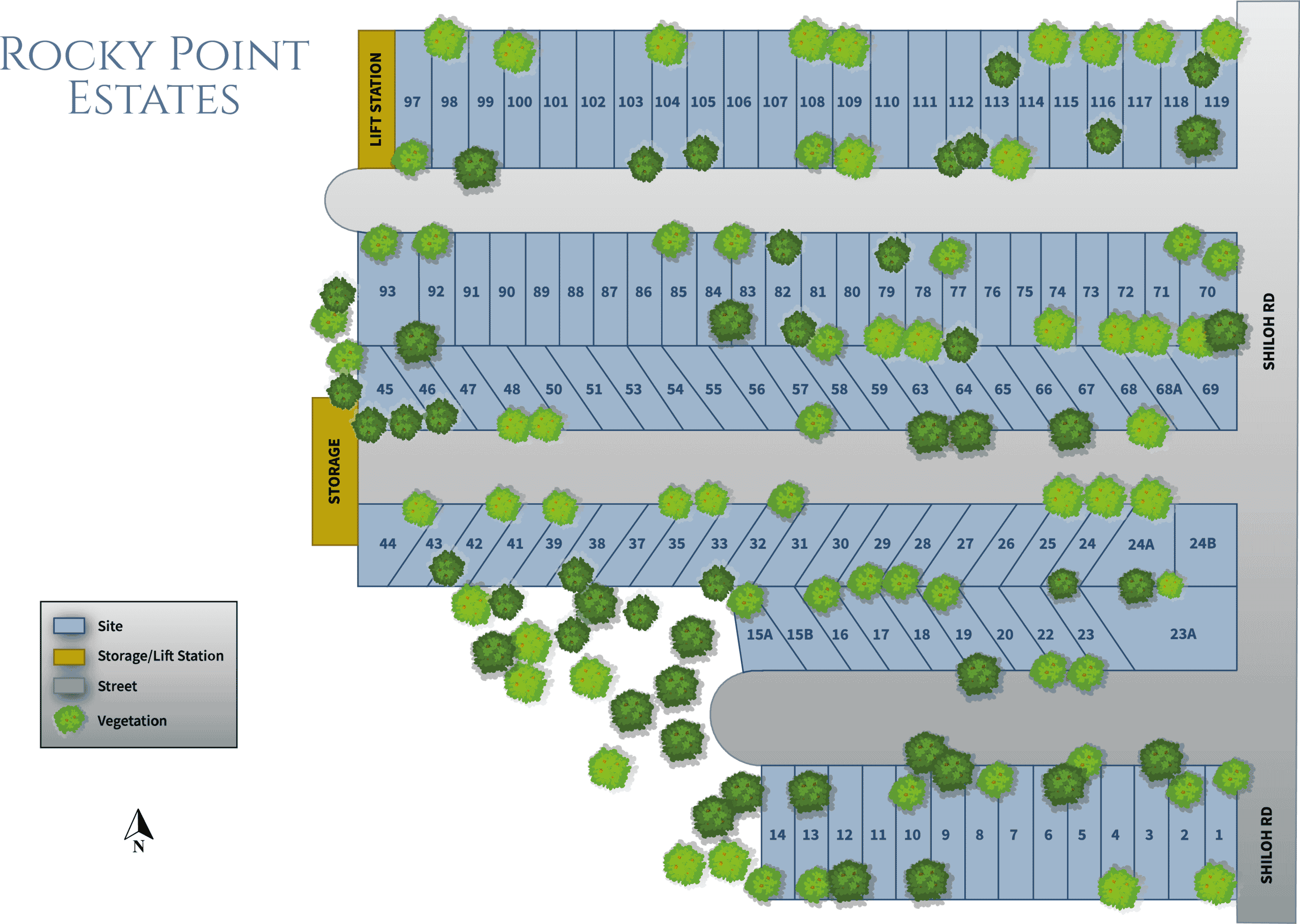 Rocky Point Estates Mobile Home Parks in Flower Mound, TX