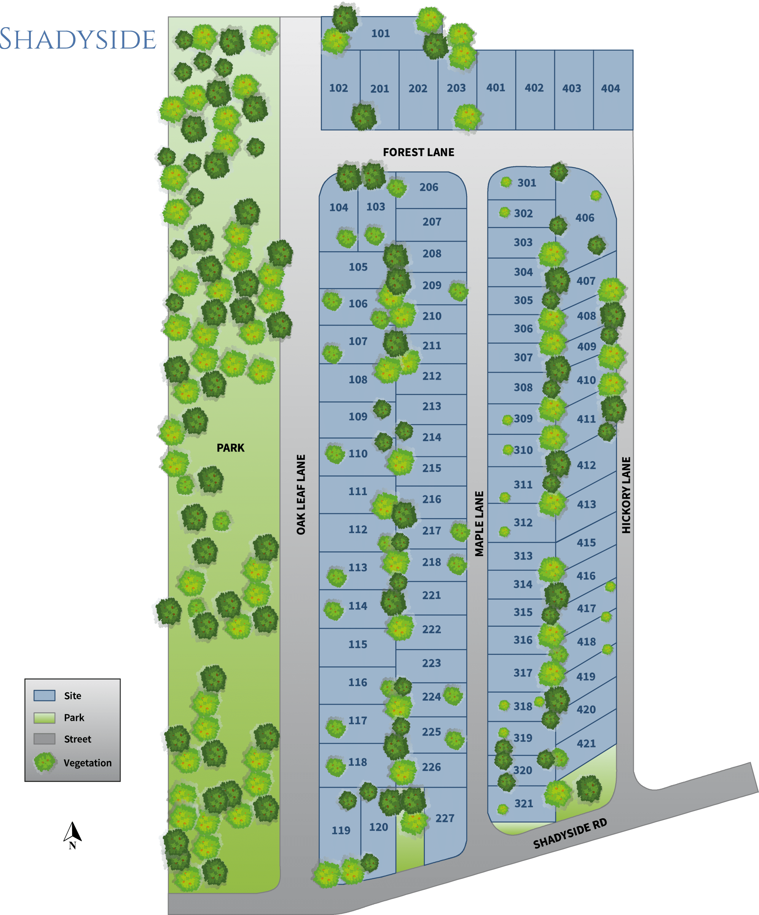 Shadyside MHC Mobile Home Community Burns Harbor, IN
